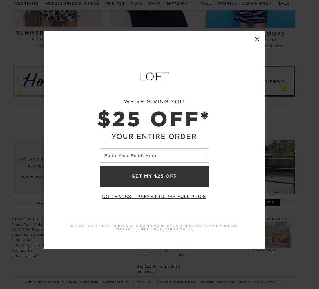 Loft Offer