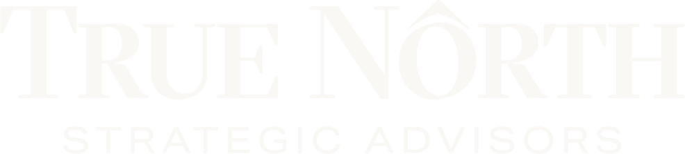 True North Logo White